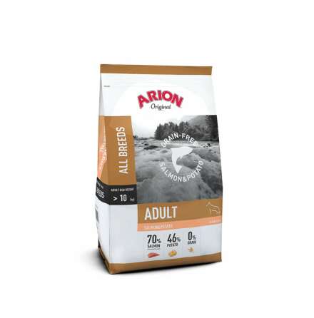 Arion no grain salmon and potato 12kg