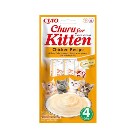 Kattungegodis Churu kitten tonfiskrecept, 4st 14g