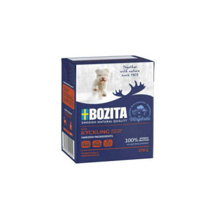 Bozita naturals kyckling Hund 370gx6 25/03